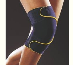 GINOCCHIERA ELASTICA REGOLABILE NEW EDGE 020 BLU REGULAR