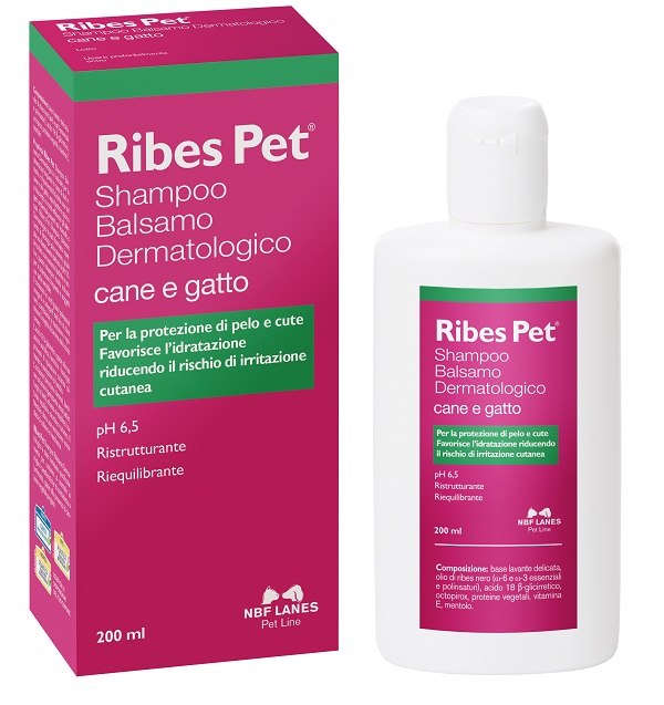 RIBES PET SHAMPOO BALSAMO FLACONE 200 ML