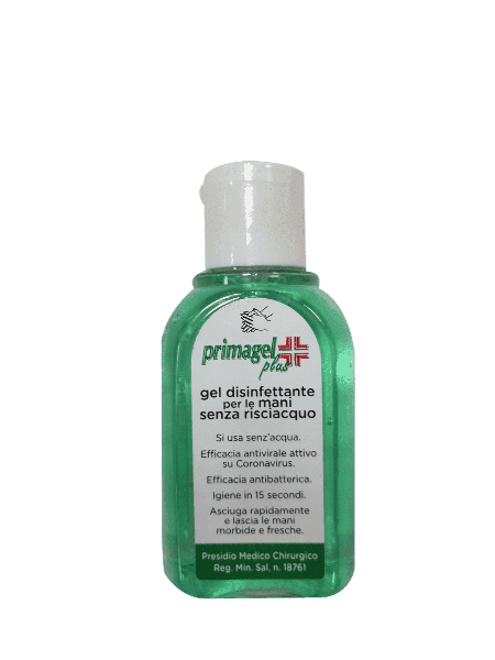 PRIMAGEL PLUS GEL DISINFETTANTE PER MANI E CUTE FLACONE LIBERTY 50 ML
