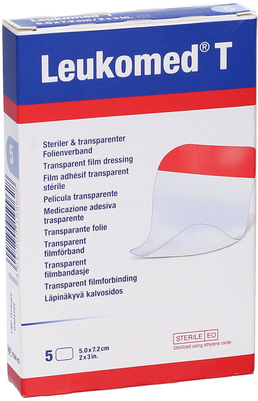 LEUKOMED T MEDICAZIONE TRASPARENTE 7,2X5 CM