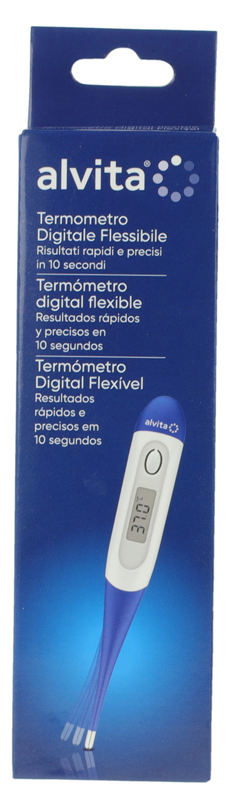 ALVITA TERMOMETRO DIGITALE CON SUONERIA SISTEMA AUTOMATICO DI SPEGNIMENTO E SCHERMO LCD