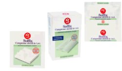 GARZA IN TESSUTO NON TESSUTO SOFFIX 18X40CM 12 PEZZI