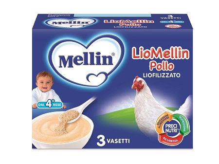 LIOMELLIN POLLO LIOFILIZZATO 10 G 3 PEZZI
