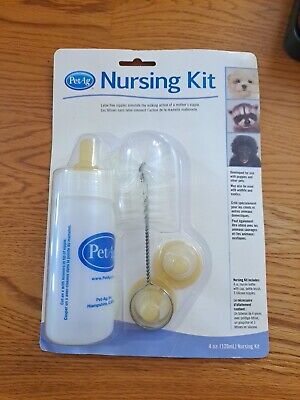 NURSING KIT BIBERON DA 120ML PER ANIMALI + TETTARELLE DI VARIE MISURE + SCOVOLINO PER PULIZIA