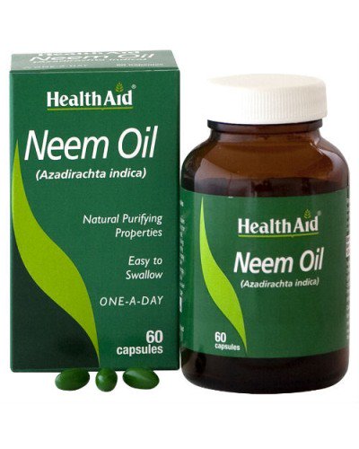 NEEM OIL AZADIRACHTA IND 60 CAPSULE