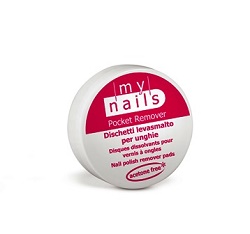 MY NAILS POCKET REMOVER LEVASMALTO 15 DISCHETTI