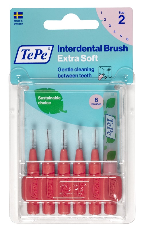 TEPE SCOVOLINO XSOFT ROSSO 0,5MM 6 PEZZI