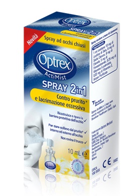 SPRAY OCULARE OPTREX ACTIMIST 2 IN 1 CONTRO IL PRURITO 1 PEZZO