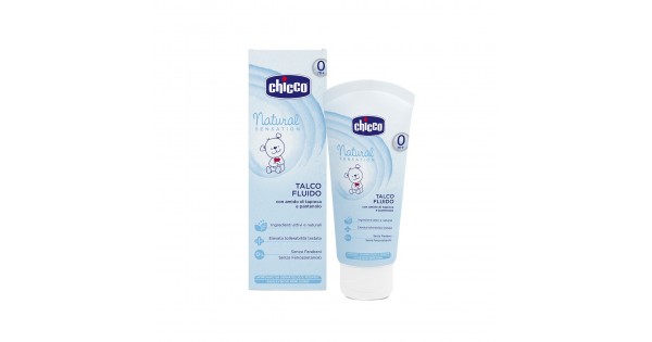 CHICCO TALCO FLUIDO NATURAL SENSATION 100 ML