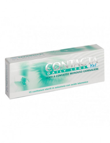 LENTE A CONTATTO MONOUSO GIORNALIERA CONTACTA DAILY LENS YAL 15 -2,50 15 PEZZI