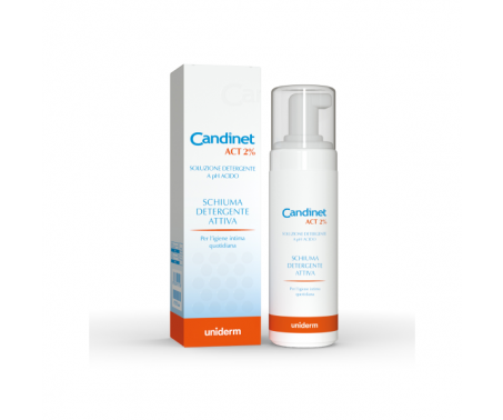 CANDINET ACT 2% SCHIUMA DETERGENTE ATTIVA 150 ML
