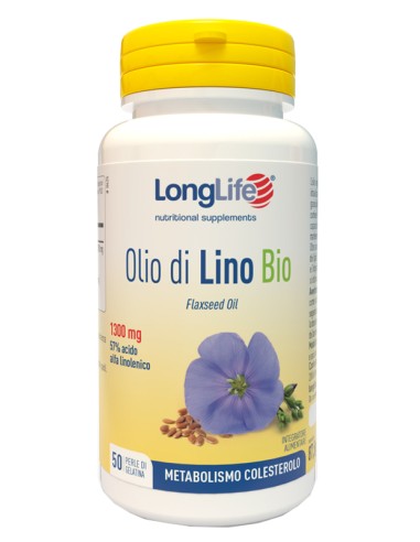 LONGLIFE OLIO DI LINO BIO 50 PERLE