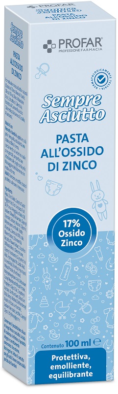 PROFAR SEMPRE ASCIUTTO PASTA ALL'OSSIDO DI ZINCO 17% 100 ML