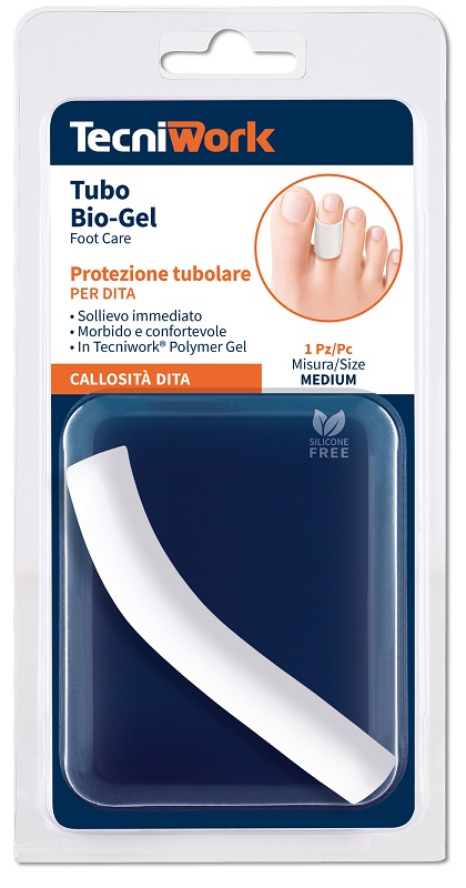 BIOGEL FASCETTA TUBOLARE GEL DITA PIEDI MEDIUM 1 PEZZO