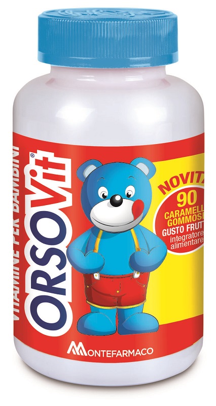 ORSOVIT CARAMELLE GOMMOSE 90 PEZZI