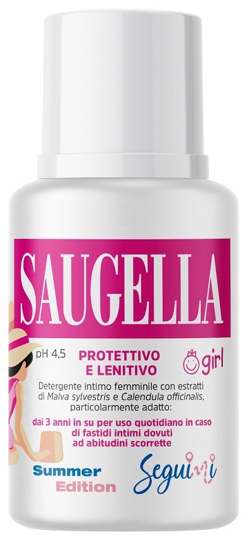 SAUGELLA GIRL PROTETTIVO E LENITIVO DETERGENTE INTIMO 100 ML