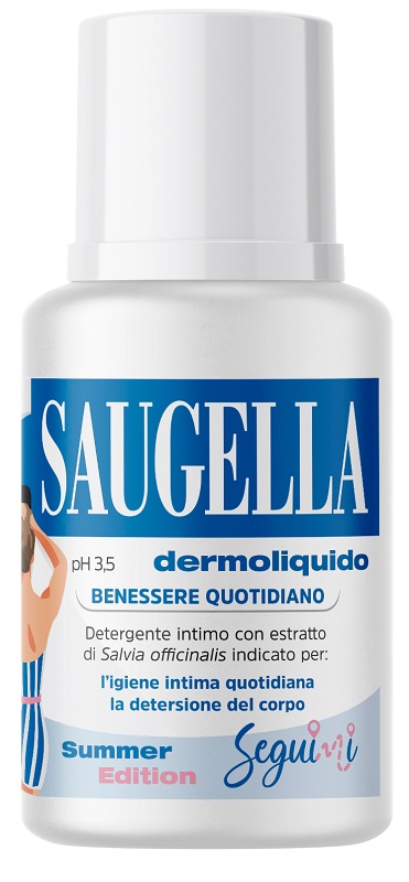 SAUGELLA DERMOLIQUIDO PH 3,5 BENESSERE QUOTIDIANO DETERGENTE INTIMO 100 ML