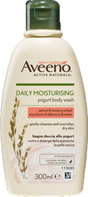 AVEENO BAGNO DOCCIA YOGURT ALBICOCCA & MIELE 300 ML PROMO