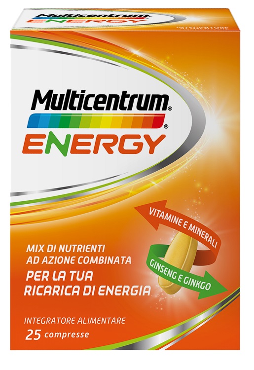 MULTICENTRUM MC ENERGY 25 COMPRESSE