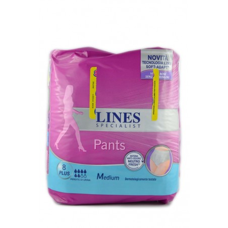 LINES SPECIALIST PANTS PLUS M FARMA 8 PEZZI