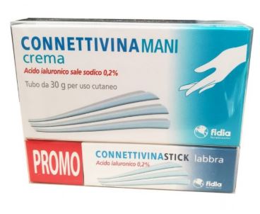 CREMA MANI CONNETTIVINA 30 G + STICK LABBRA CONNETTIVINA 3 G BUNDLEPACK