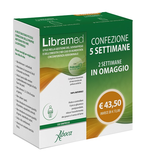 LIBRAMED TRATTAMENTO 5 SETTIMANE 138 + 84 COMPRESSE