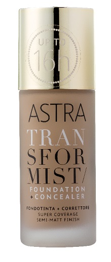 ASTRA TRANSFORMIST FOUNDATION + CONCEALER N04 18 ML