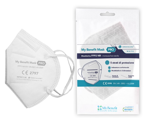 MY BENEFIT MASK PRO FFP2 BIANCA 1 PEZZO