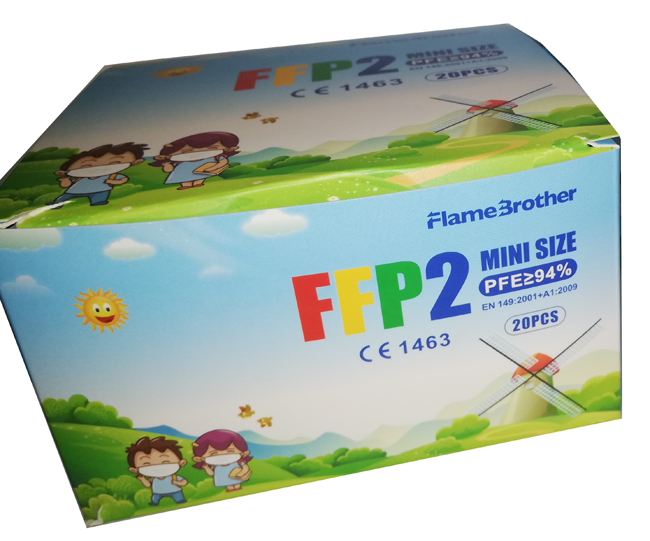 FLAME BROTHER MASCHERINA FFP2 MINI SIZE MODEL FB01 20 PEZZI