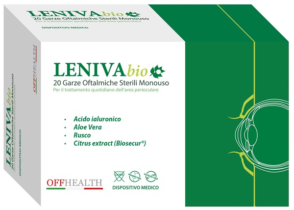 GARZE OFTALMICHE LENIVA BIOSECUR 20 PEZZI