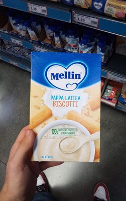 MELLIN PAPPA LATTE BISCOTTI 250 G NUOVO FORMATO