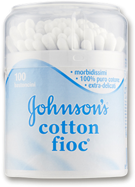 JOHNSONS BABY COTTON FIOC 100 PEZZI