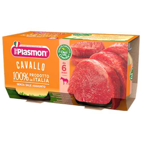 PLASMON OMOGENEIZZATO CAVALLO 80 G X 2 PEZZI