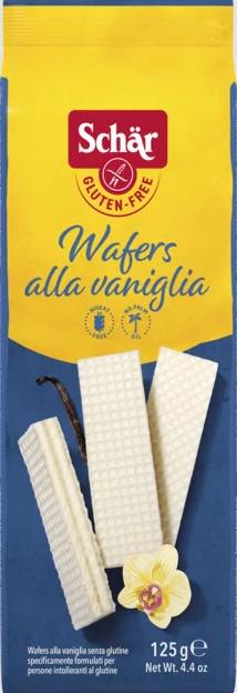 SCHAR WAFERS ALLA VANIGLIA 125 G