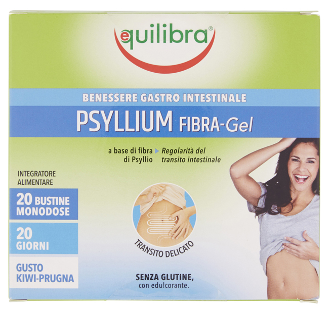 PSYLLIUM FIBRA GEL GUSTO KIWI PRUGNA 20 BUSTINE MONODOSE