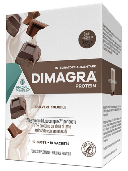 DIMAGRA PROTEIN CIOCCOLATO 10 BUSTE