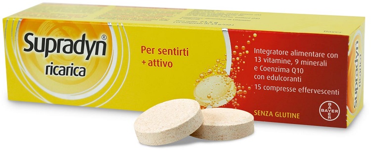 SUPRADYN RICARICA 15 COMPRESSE EFFERVESCENTI