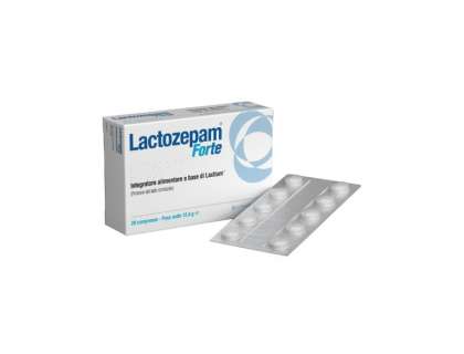 LACTOZEPAM FORTE 20 COMPRESSE