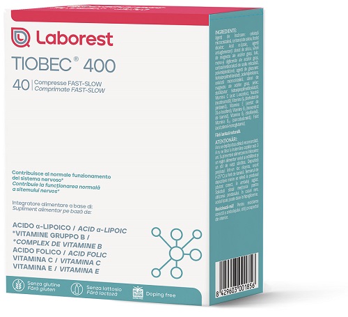 TIOBEC 400 40 COMPRESSE FAST-SLOW