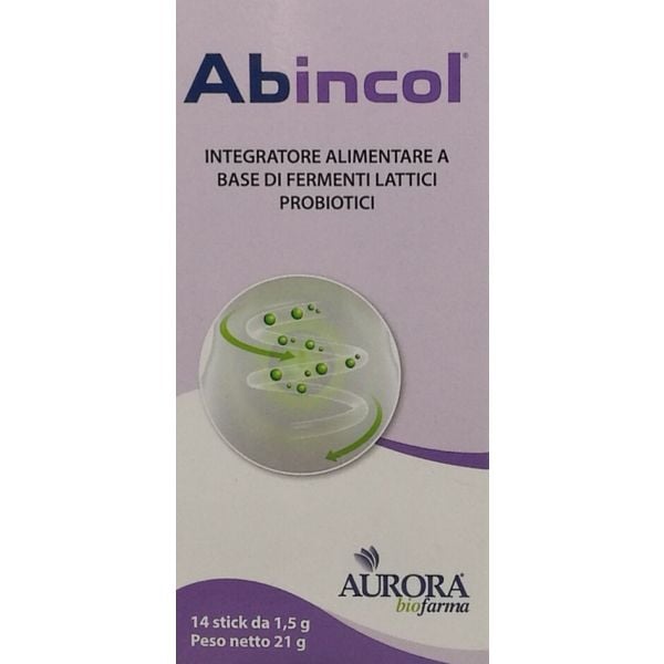 ABINCOL 14 STICK OROSOLUBILI