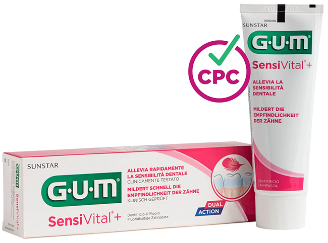 GUM SENSIVITAL + DENTIFRICIO 75 ML