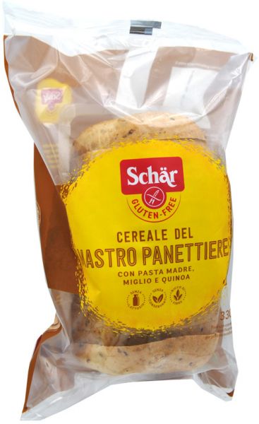 SCHAR CEREALE DEL MASTRO PANETTIERE PANE CON CEREALI SENZA LATTOSIO 330 G
