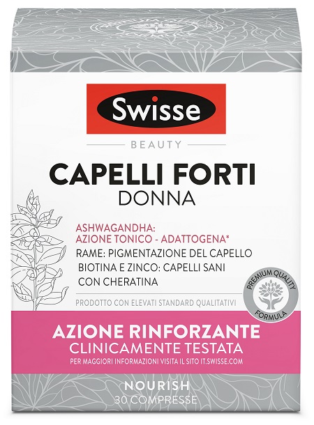SWISSE CAPELLI FORTI DONNA 30 COMPRESSE