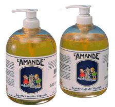 [902158676] L'AMANDE MARSEILLE SAPONE LIQUIDO VEGETALE NON PROFUMATO 500 ML