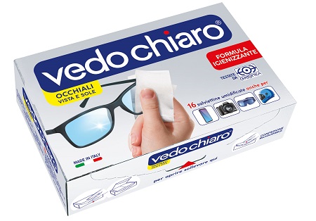 [902283454] VEDOCHIARO OCCHIALI 16 SALVIETTE UMIDIFICATE
