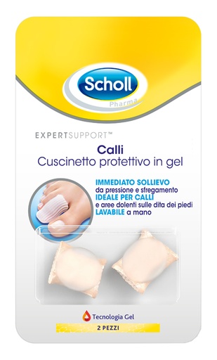 [903144766] CUSCINETTI PROTETTIVI PER PIEDI CALLI SCHOLL GELACTIV 2 PEZZI