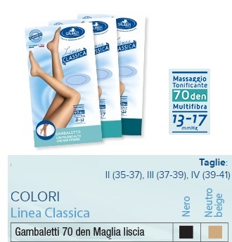 [903531539] SAUBER GAMBALETTO 70 MAGLIA LISCIA NEUTRO BEIGE 4 LINEA CLASSICA