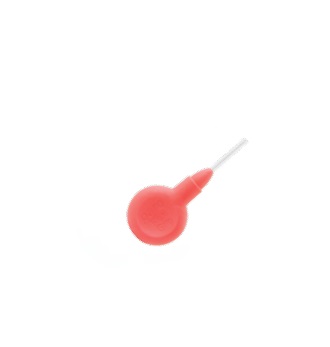 [905066395] PARO 7-1073 FLEXI GRIP SCOVOLINO INTERDENTALE XXX-FINE ROSSO CILINDRICO DIAMETRO 1,9 MM