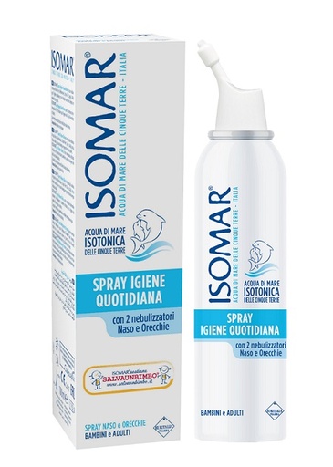 [906059427] SOLUZIONE ACQUA DI MARE ISOMAR SPRAY IGIENE QUOTIDIANA 100 ML
