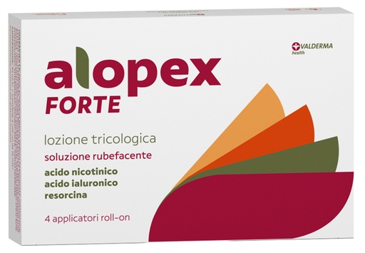 [906578808] ALOPEX FORTE LOZIONE RUBEFACENTE 4 ROLL ON 40 ML